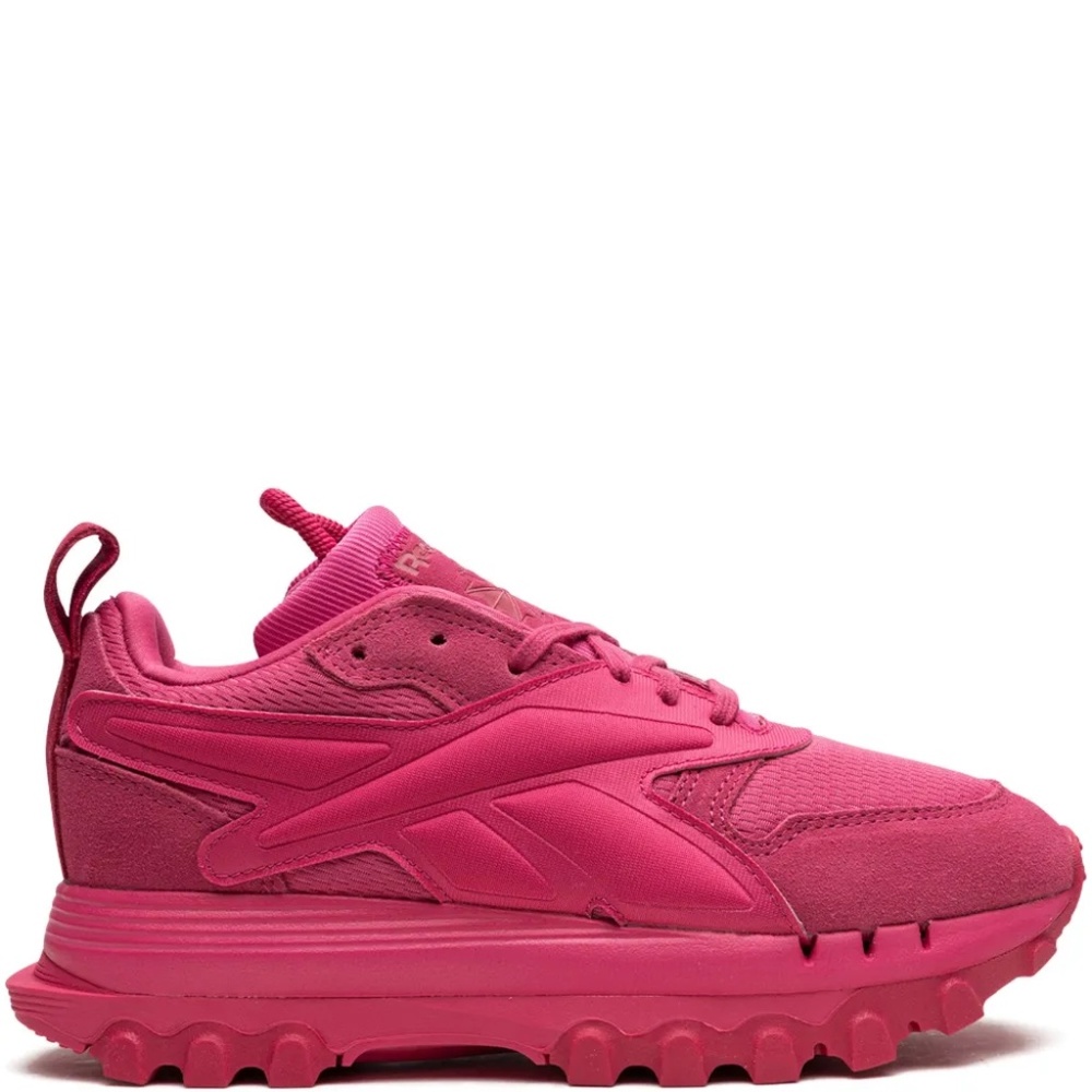 Reebok x Cardi B Classic Leather Pink Fusion Sneakers Sz 7.5